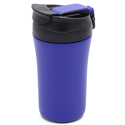 Термокружка с двойными стенками Molly, синяя (Синий)