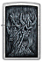 Зажигалка ZIPPO Evil Tree с покрытием Street Chrome, латунь/сталь, серебристая, 38x13x57 мм - Фото 2