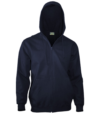 Толстовка на молнии с капюшоном REDFORT 280 (Тёмно-синий)