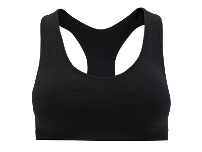 Спортивный топ Sakhir, женский (Чёрный)