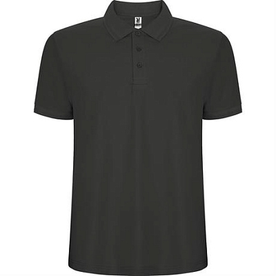 Футболка поло PEGASO PREMIUM мужская, ТЕМНЫЙ ГРАФИТ 4XL (Темный графит)