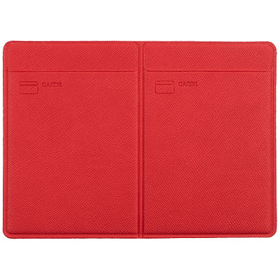 Обложка для автодокументов Devon Light, красная (Красный)