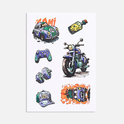 Стикерпак бумажный Thematic 23 февраля