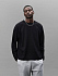 Футболка унисекс с длинным рукавом Legacy LSL, черная - Фото 4
