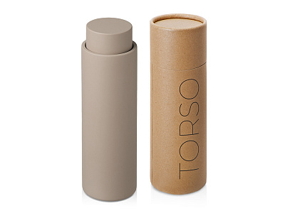 Вакуумный термос с медной изоляцией Torso, 480 мл (Бежевый)