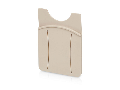 Картхолдер для телефона с держателем Trighold (Бежевый)