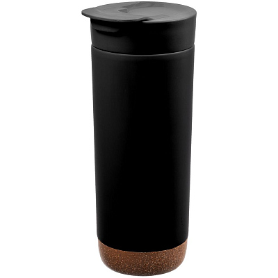 Термостакан Steady, черный (Чёрный)