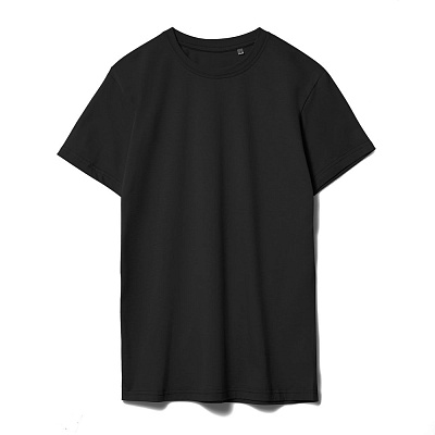 Футболка унисекс T-Bolka 160, черная (Чёрный)