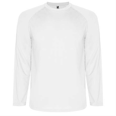 Спортивная футболка MONTECARLO L/S мужская, БЕЛЫЙ 2XL (Белый)