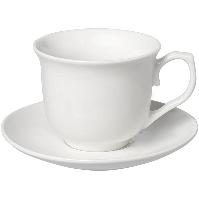 Чайная пара Small Talk, белая (Белый)