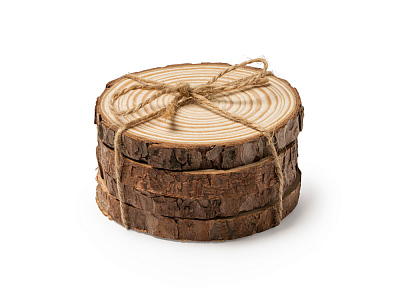 Набор из 4 подставок PINEA (Натуральный)