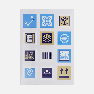 Стикерпак UV-DTF Industry логистика