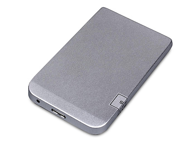 Внешний жесткий диск SSD Saturn на 500 Гб (Серебристый)