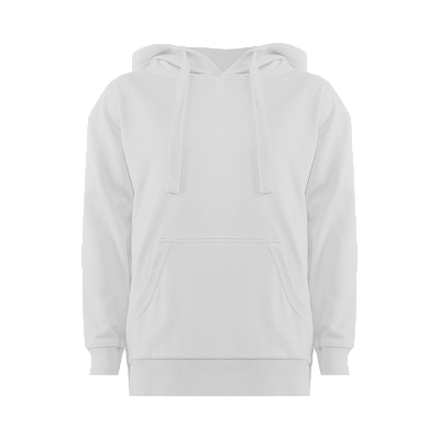 Худи детское STAN футер без начеса 260, 23J (Белый)