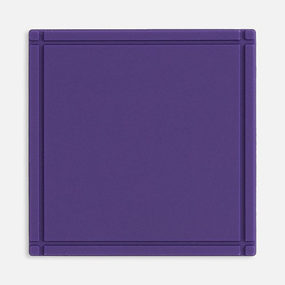 Лейбл из ПВХ Dzeta, L  (Фиолетовый)