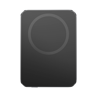Беспроводной магнитный ПЗУ Xiaomi UltraThin Magnetic Power Bank 5000 15W, серебро