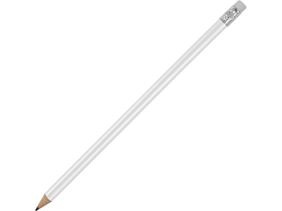 Карандаш Графит C (Белый глянцевый)