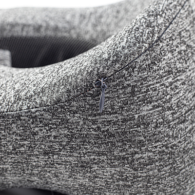 Подушка для путешествий с капюшоном Shon, тёмно-серая