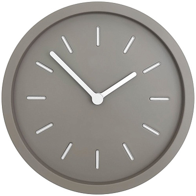 Часы настенные Bronco Sophie, серо-бежевые (Бежевый)