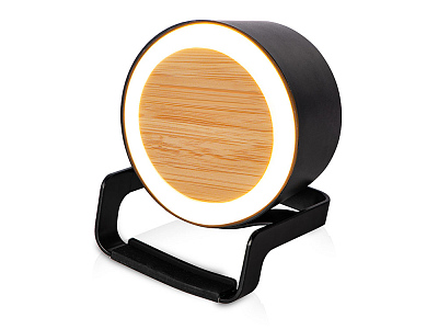 Беспроводная колонка (5 Вт) с функцией беспроводной зарядки (10Вт) Eclipse (Чёрный)