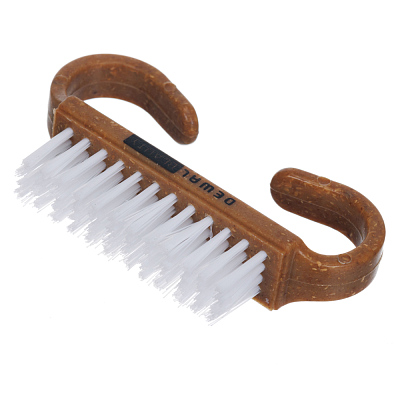 Щетка для ногтей Dewal Beauty коричневая, 7 см (Коричневый)