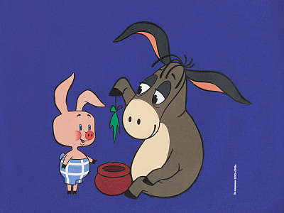 Сумка из плотного хлопка Винни-Пух, 220 г/м2