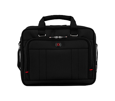 Портфель для ноутбука 16'' WENGER , полиэстер / ПВХ, 41 x 15 x 34 см, 12 л (Черный)