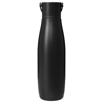 Термобутылка вакуумная герметичная Bosca, черная (Чёрный)