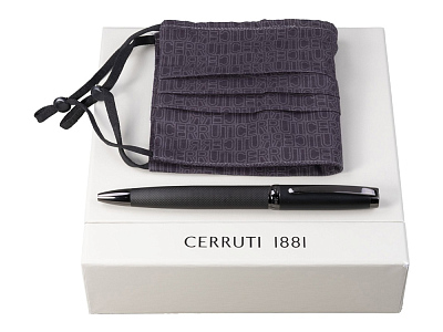 Набор: маска защитная, ручка шариковая (Маска- темно-серый, ручка- черный, темно-серый)