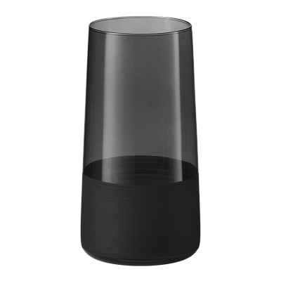 Стакан для воды высокий Black Edition, черный (Чёрный)