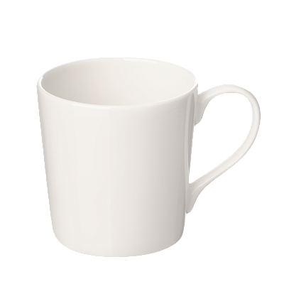 Кружка фарфоровая Сиена (Siena) (Белый)