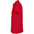 Рубашка поло унисекс Pitcher, красная - Фото 3