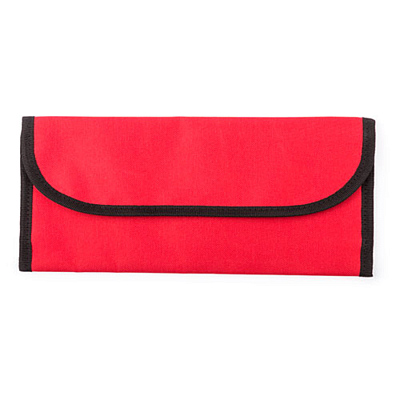 Обложка для тревел-документов "Dakar"  (Ярко-красный)