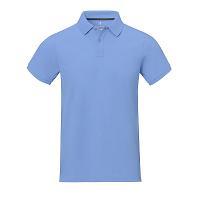 Мужское поло Calgary (Голубой)