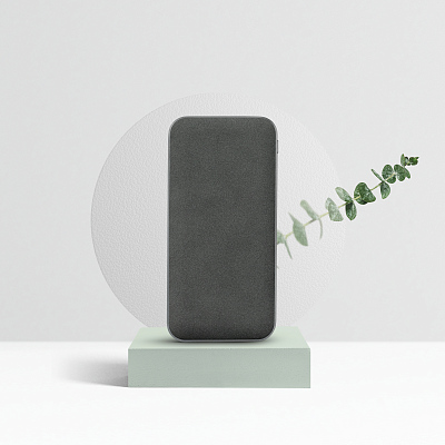 Внешний аккумулятор Ин Велюр (In Velour) 10000 mAh, серый