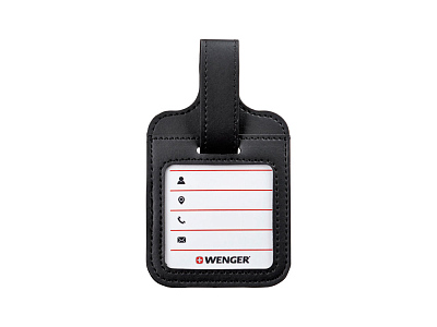 Бирка для багажа (Чёрный)