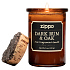 Ароматизированная свеча ZIPPO Dark Rum & Oak, воск/хлопок/кора древесины/стекло, 70x100 мм - Фото 2