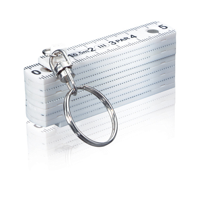 Складная линейка Mini, 50 см (Белый;)