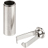 Наконечник для шнурка Nozzle, ver.2, серебристый (хром) - Фото 2