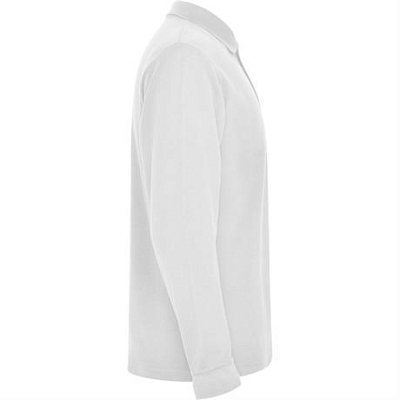 Футболка поло ESTRELLA L/S мужская, БЕЛЫЙ 3XL