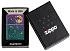 Зажигалка ZIPPO Starry Sky с покрытием Iridescent, латунь/сталь, фиолетовая, матовая, 38x13x57 мм - Фото 10