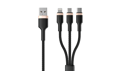 Кабель Olmio SPRING 3в1