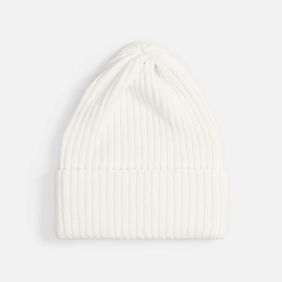 Шапка Yong, ярко-голубая (Белый)