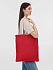 Холщовая сумка на плечо Juhu, красная - Фото 6