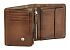 Портмоне BUGATTI Domus, с RFID защитой, коньячный цвет, натуральная воловья кожа, 10х2х12 см - Фото 3