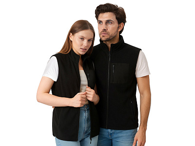 Жилет флисовый Trondheim унисекс (Чёрный) Жилет флисовый Trondheim унисекс (Чёрный)