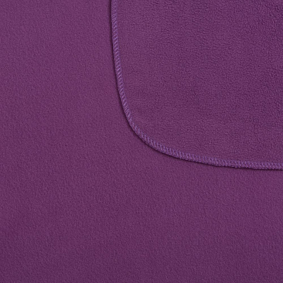 Флисовый плед Warm&Peace, фиолетовый
