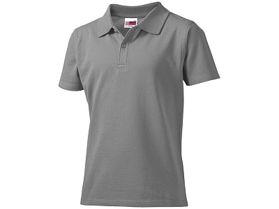 Рубашка поло First детская (Серый)