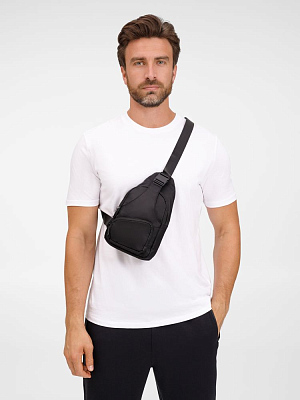 Спортивный кросс-боди рюкзак Bagventure, черный