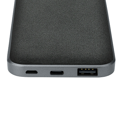 Внешний аккумулятор Ин Велюр (In Velour) 10000 mAh, серый